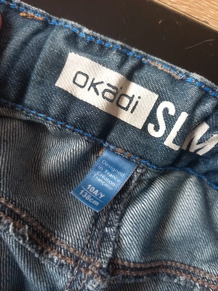 Short en jean Okaïdi 10 ans - photo numéro 6