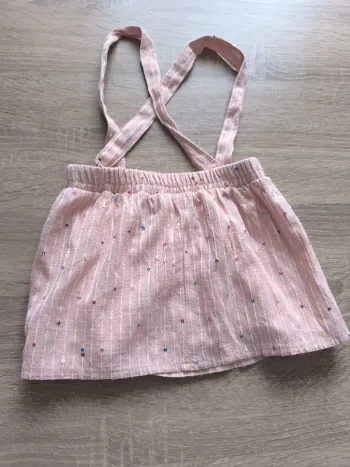 Jupe à bretelles 12-18 mois 86 cm bebetto