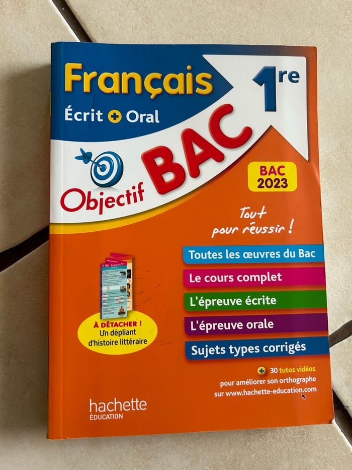 Livre prépa bac de Français - photo numéro 2