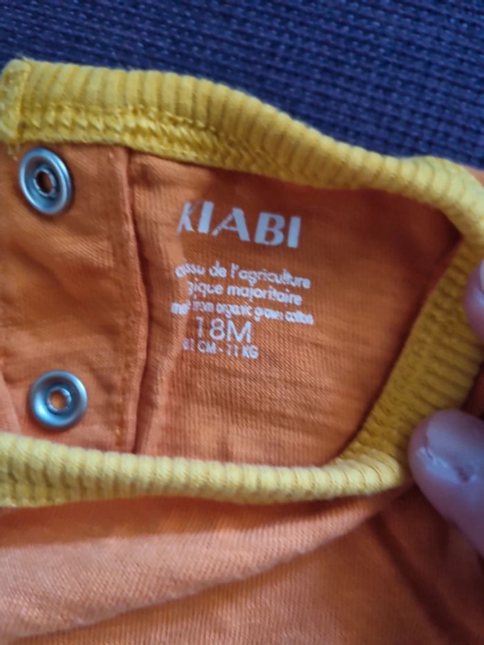 Tee shirt sans manches fruits kiabi 18 mois neuf - photo numéro 3