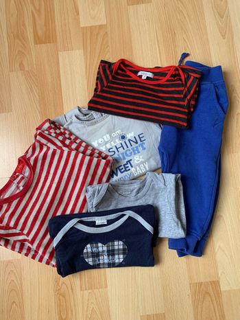 Lot 6 vêtements 18 mois