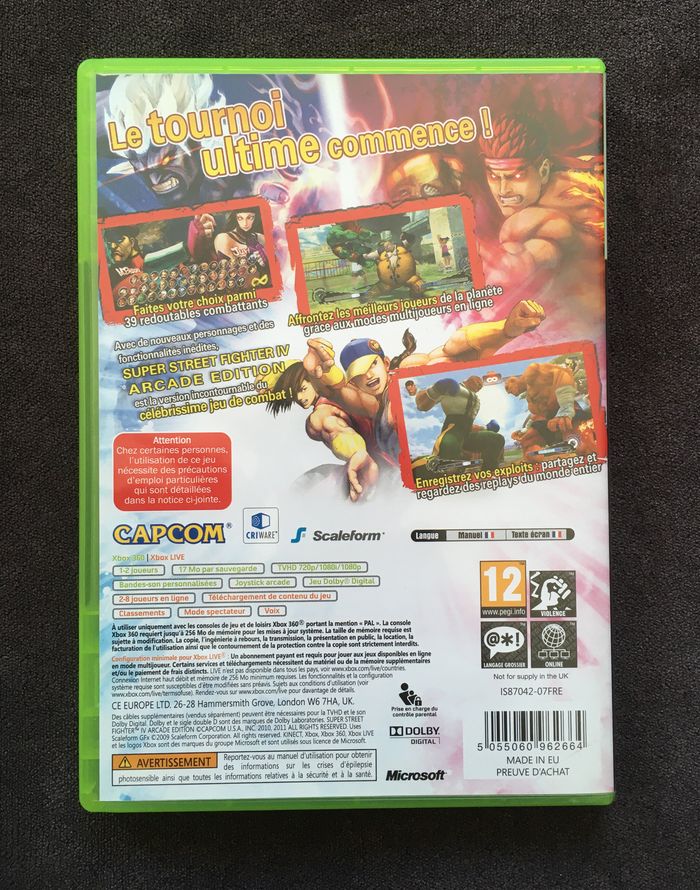 Super Street Fighter 4 arcade edition sur Xbox 360 - photo numéro 2