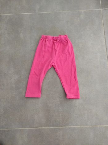 Legging rose 9 mois