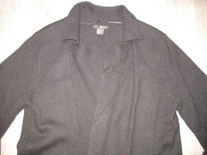 GILET LONG NOIR "H&M" - Taille M - n°02 - photo numéro 2