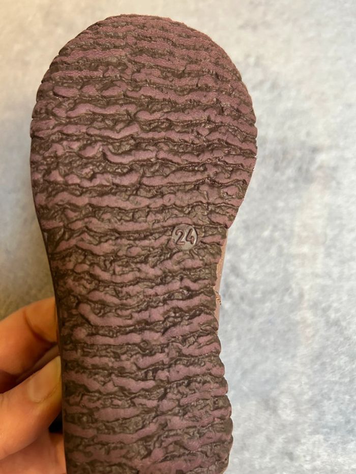 Chaussures pour enfant en cuir marque bopy neuve - photo numéro 8