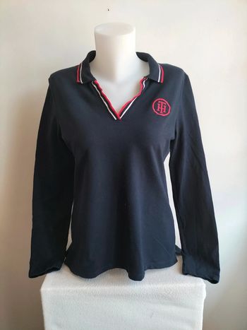 Pull Léger Col V Tommy Hilfiger Femmes (M)
