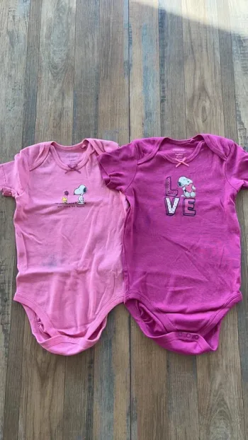 Lot de 2 bodies manche courte