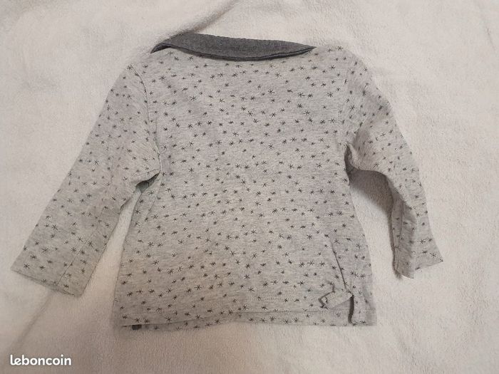 12 mois 1 an t-shirt ML polo Cadet Rousselle - photo numéro 2