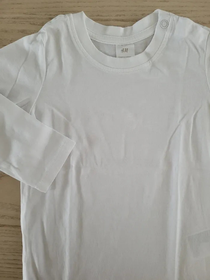 Tee-shirt blanc H&M - photo numéro 2