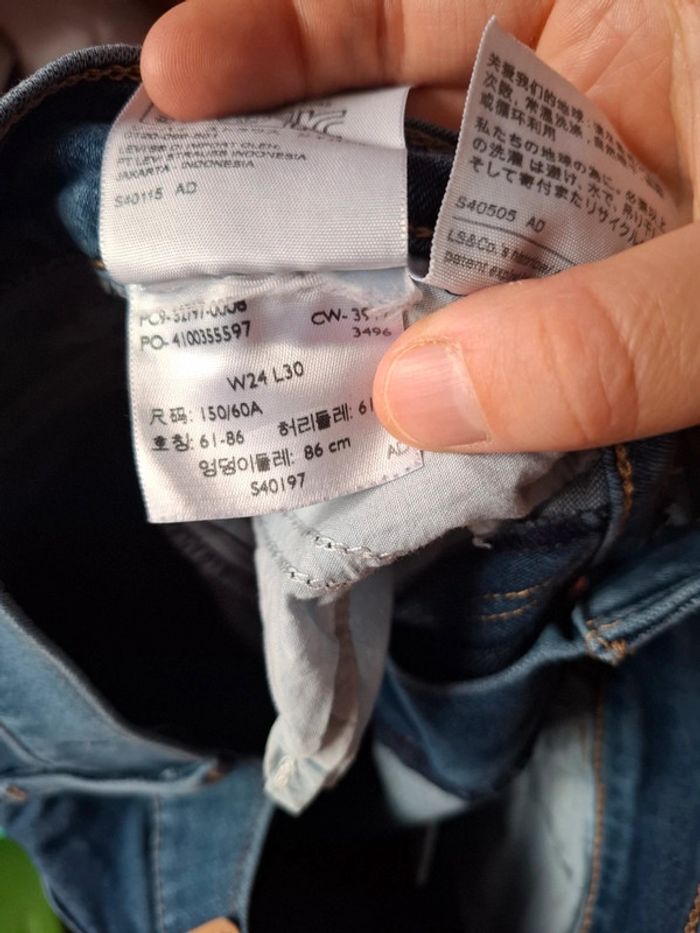 Jeans skinny Levis - photo numéro 6