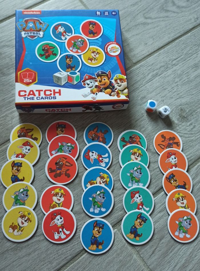 🐕 Jeu de la pat patrouille catch the cards 🐕