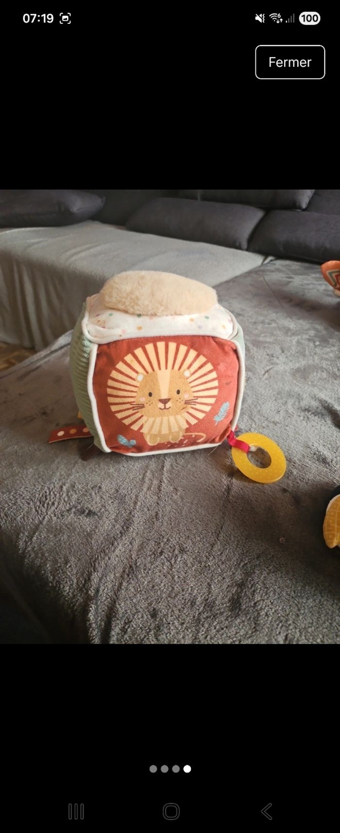 Lot de 2 cubes d'éveil - photo numéro 2