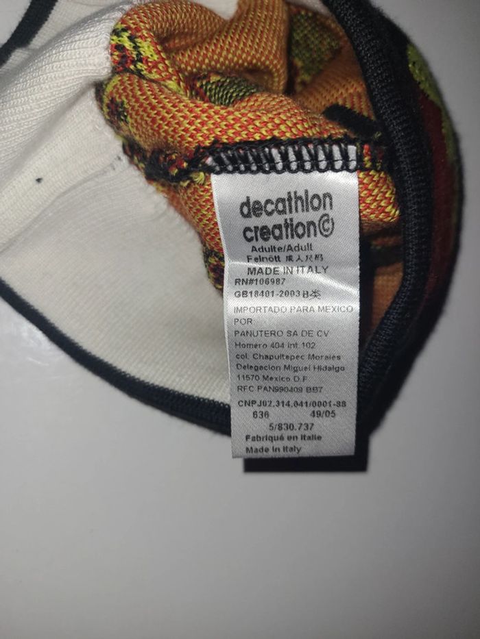 Bonnet Quechua en laine - photo numéro 3