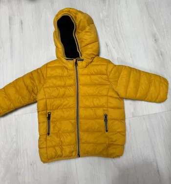 Doudoune bout’chou 18 mois jaune moutarde