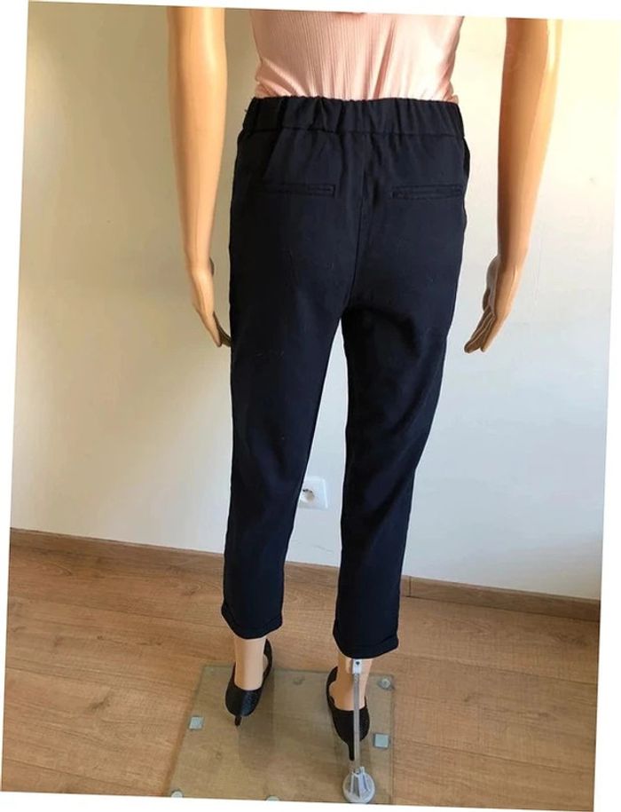 Pantalon chino bleu marine Only taille XS TBE - photo numéro 7