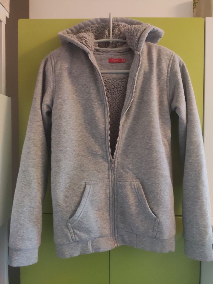 Gilet veste molletonné 14 ans