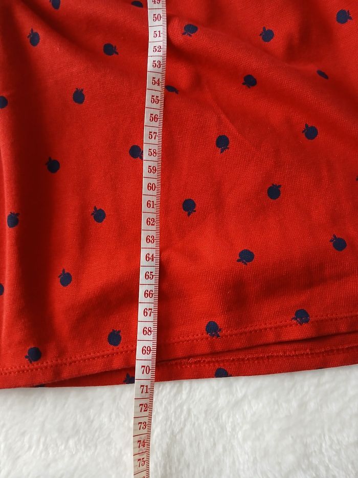 Robe rouge et pommes marine 10 ans Du pareil au même - photo numéro 10