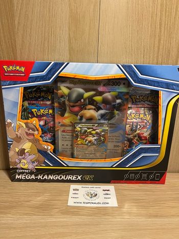 Pokémon coffret Mega Kangourex ex fr 