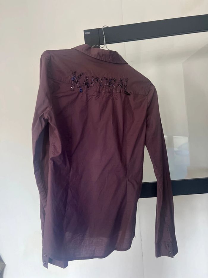 Chemise violette - photo numéro 4