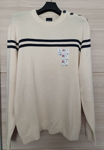 Pull homme taille XXL, Tribord, neuf