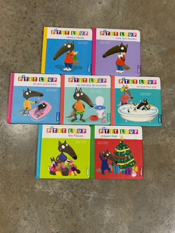 Lot livres p’tit loup