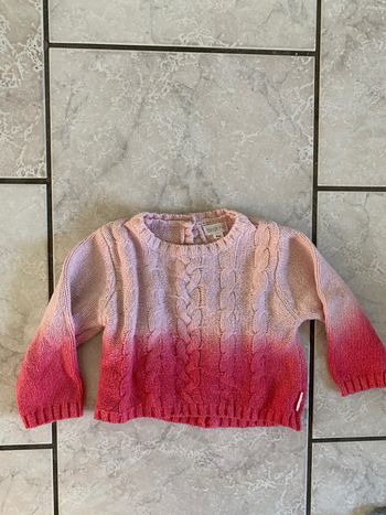 Pull fille en maille 6 mois