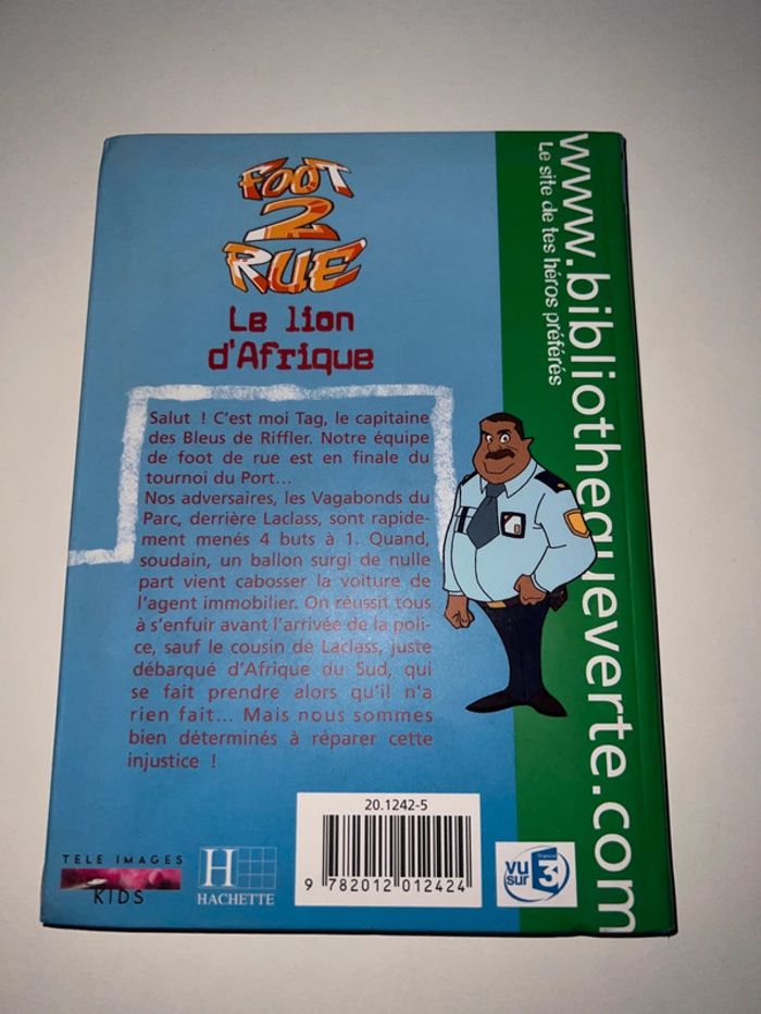 Livre Foot 2 Rue le lion d’Afrique - photo numéro 2