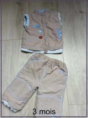 Ensemble hiver 3 mois