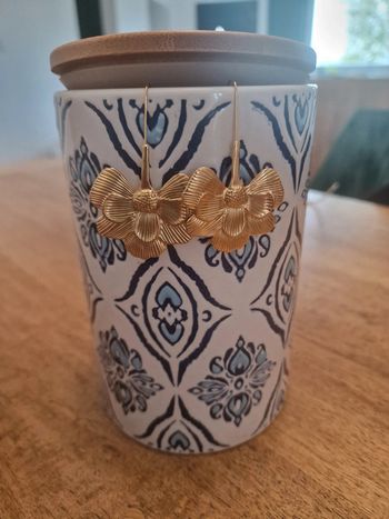 Magnifique boucles d'oreilles acier inoxydable