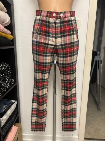Pantalon style écossais neuf