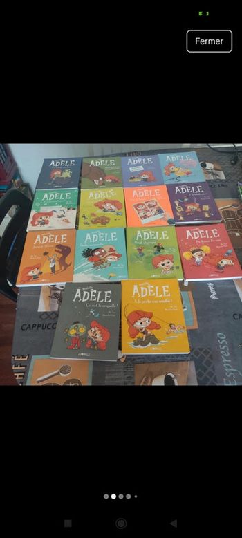 Lot 14 livres mortelle Adèle