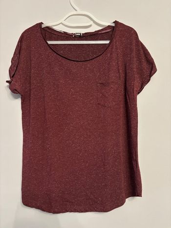 T-shirt bordeaux