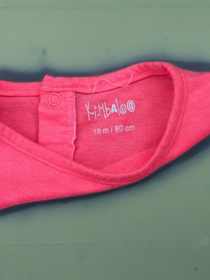 T-shirt rose fushia Kimbaloo - photo numéro 4