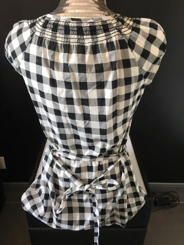 Tunique chemise à carreau - photo numéro 3