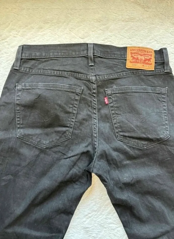 Jean Levi’s homme 559 Relaxed Straight droit noir W32 L/42 L34 - photo numéro 14