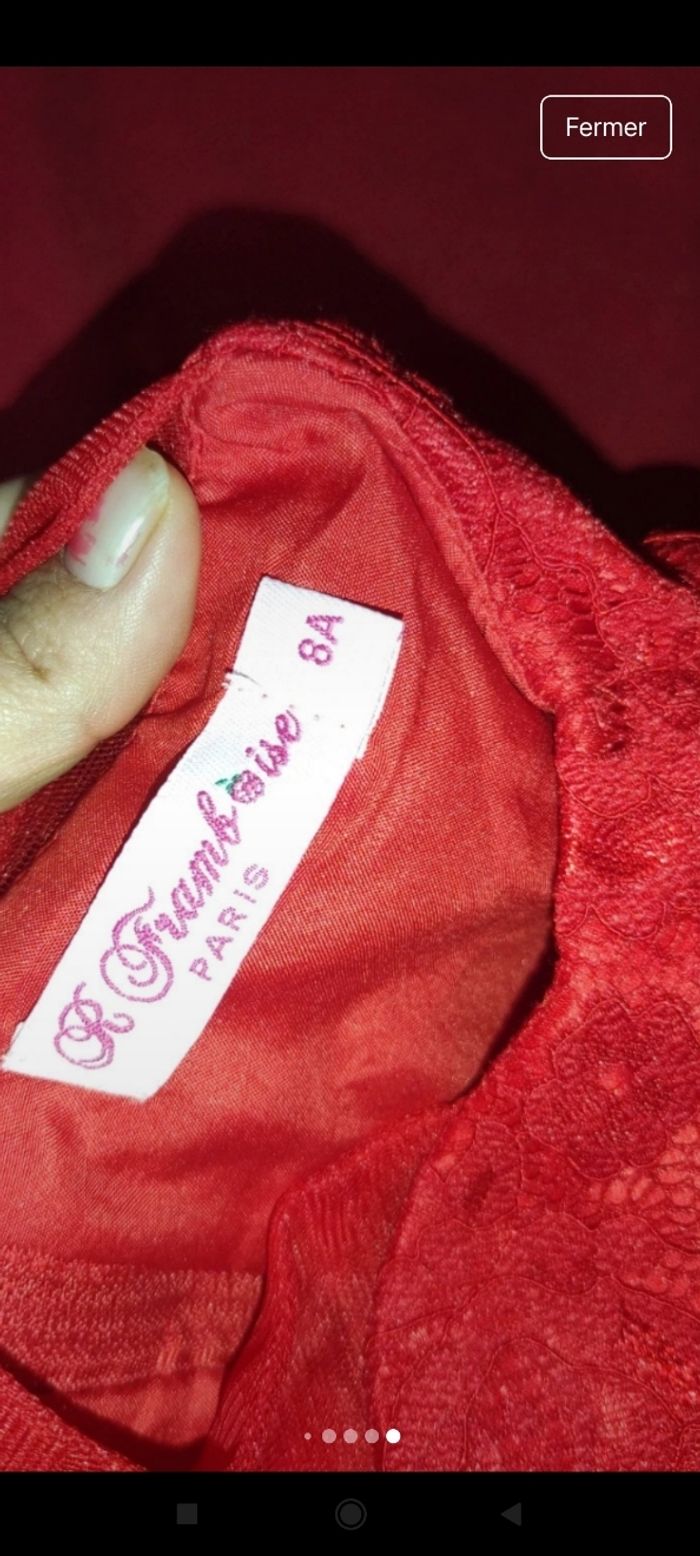 Magnifique robe cérémonie e60 - photo numéro 3