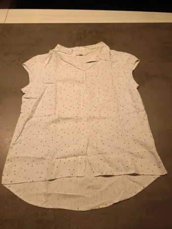Vends chemisier manches courtes C&A taille 36 .