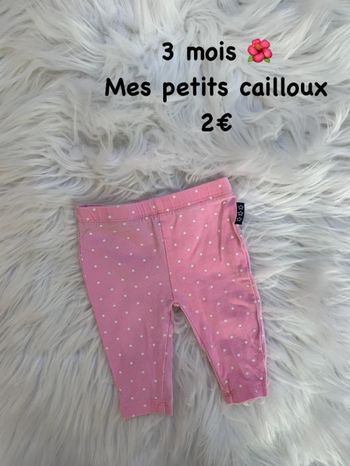 Legging 🌺 3 mois 🌺 Mes petits cailloux