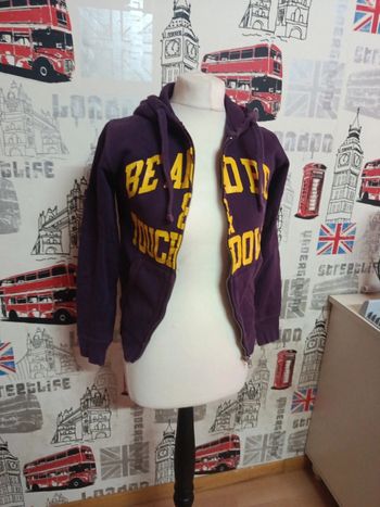 Veste violet foncé