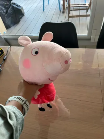 Grande peluche Peppa Pig