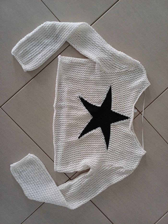 Pull court étoile xs jennyfer