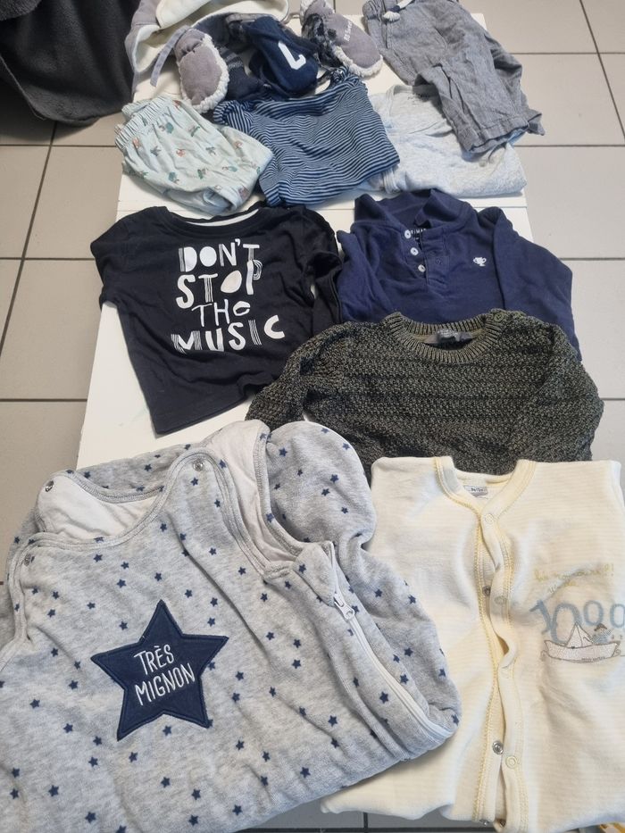 Lot 6/9 mois garcon 13 pieces
