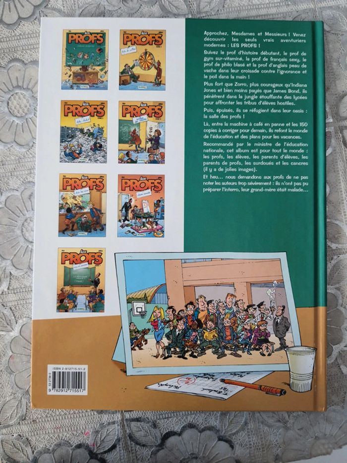 BD les profs tome 4 rentrée des artistes - photo numéro 2