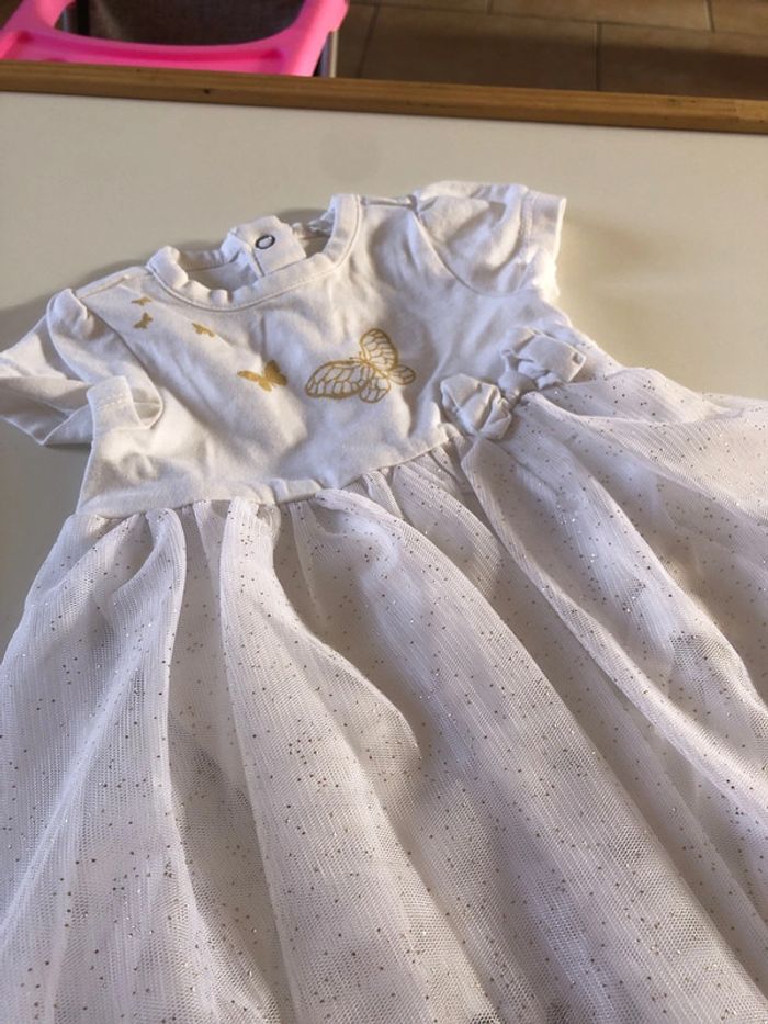 Bodie robe tulle cérémonie pailletée - photo numéro 2