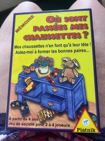 Jeu où sont passer mes chaussettes ?
