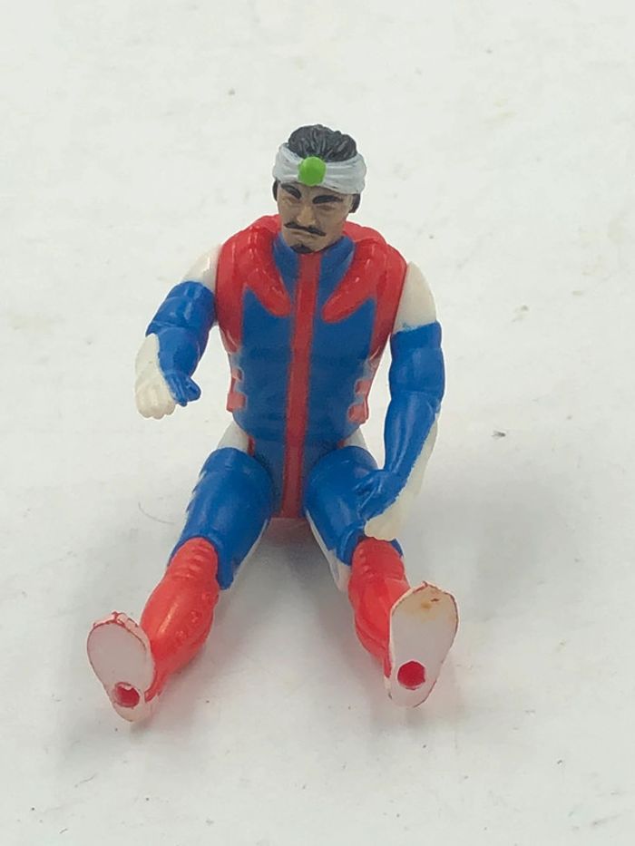 Figurine vintage articulé M.A.S.K Kenner 1987 Ali Bombay Bullet Driver - photo numéro 5