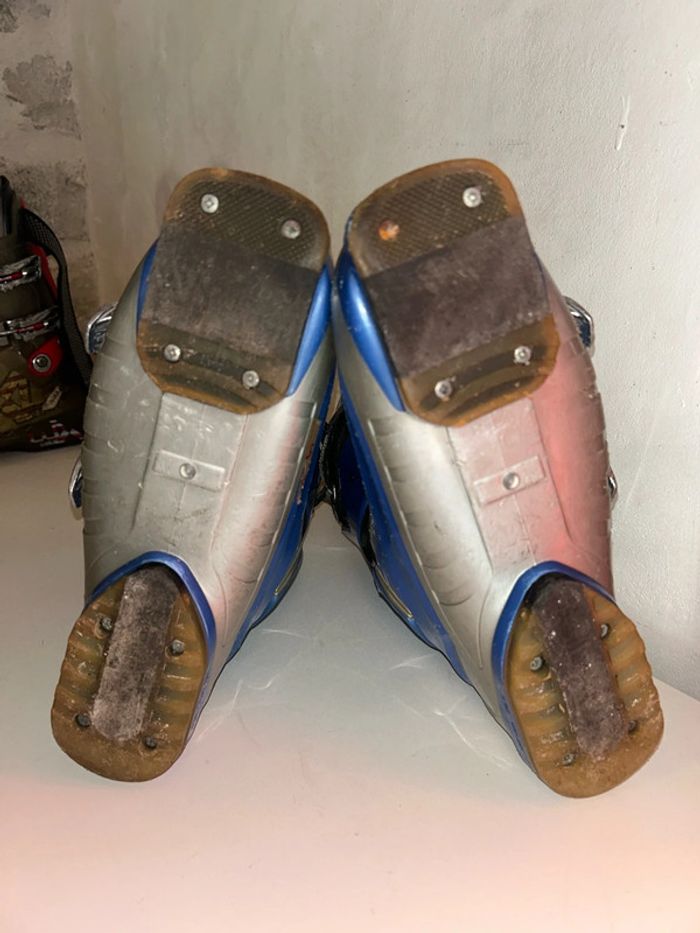 Chaussures de ski bottes de ski bleu rossignol avec paire de gant rossignol - photo numéro 13
