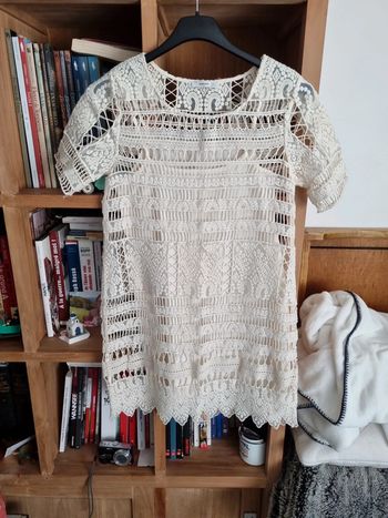 Robe en crochet Mango taille XS