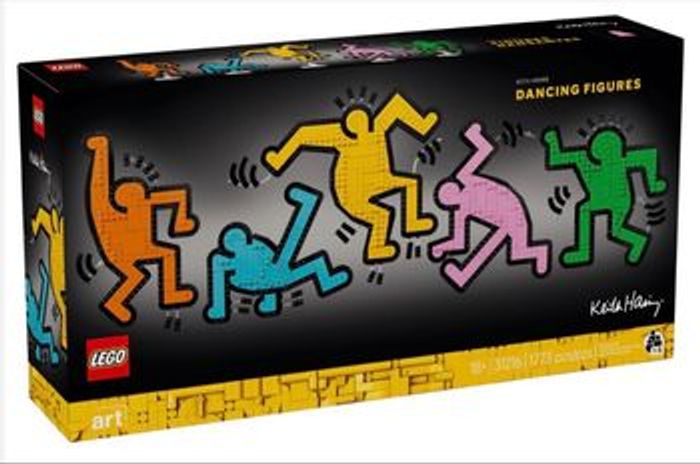 Marion LBye - Lego Art 31216 Keith Haring – Les figures dansantes