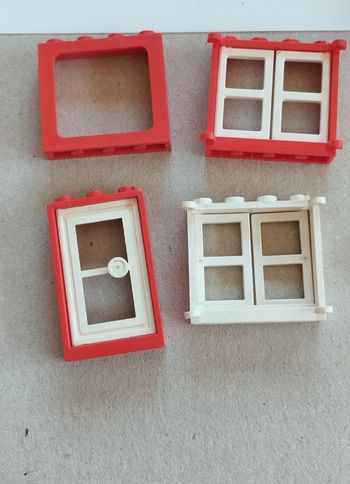 Lot de fenêtre/ porte ancien lego 